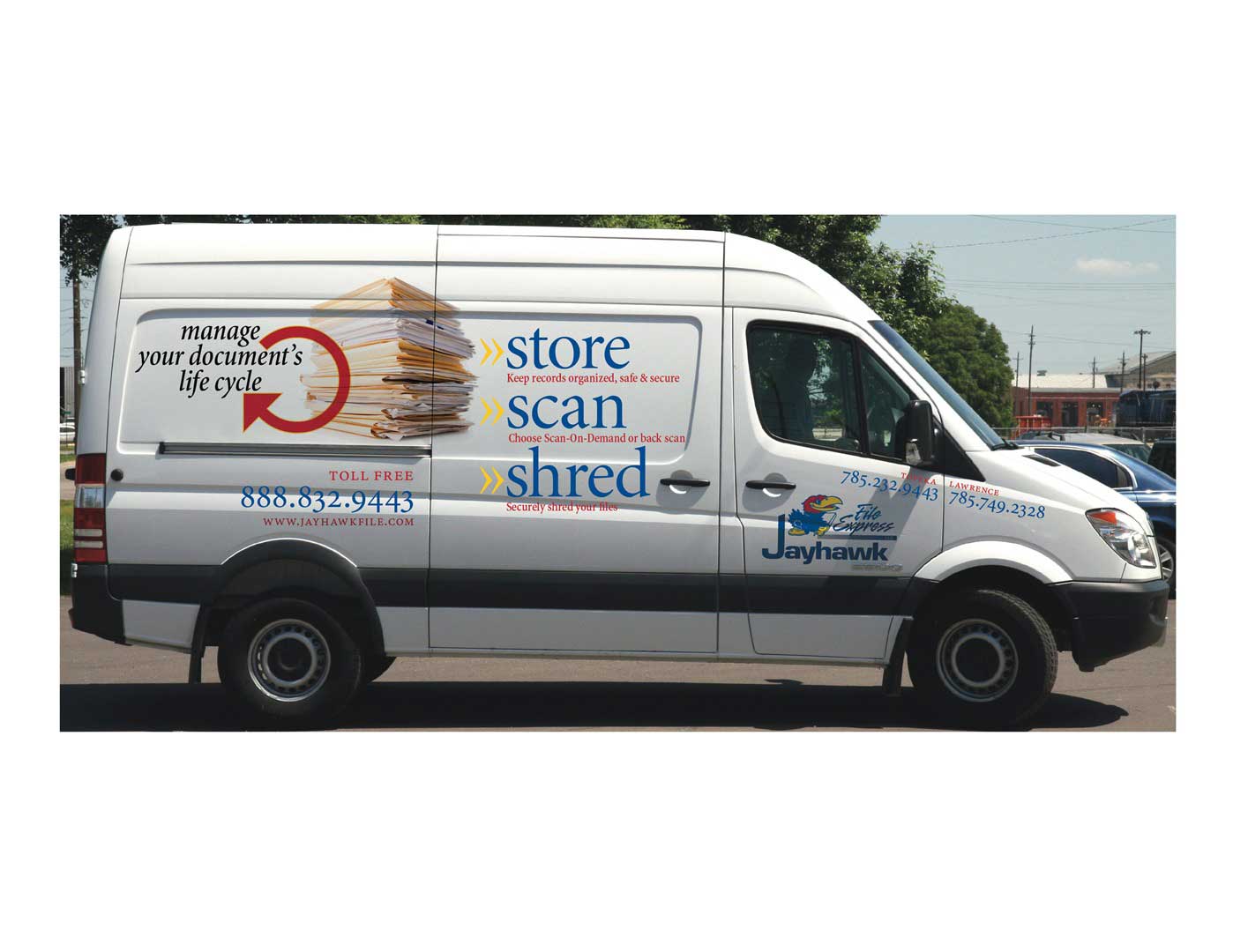 Jayhawk Sprinter Graphics Design