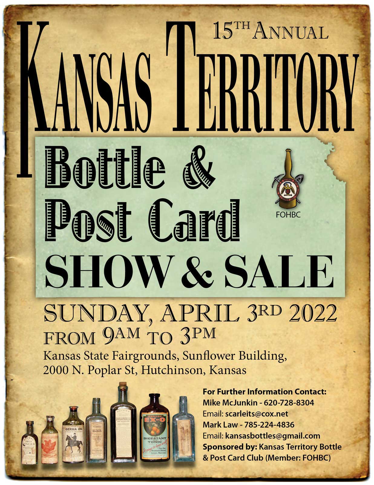 Kansas Bottle and Card Flyer