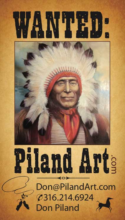 Piland Art Rack Card