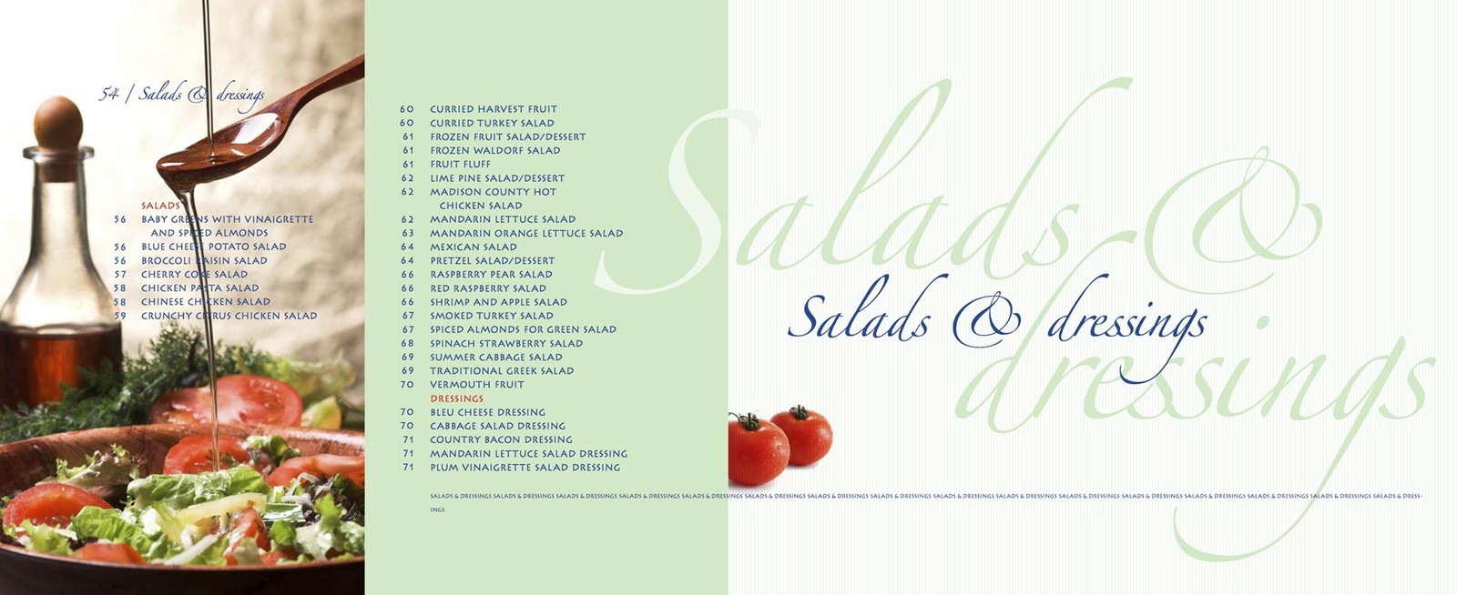 Midwest Mom's Cookbook Spread Design