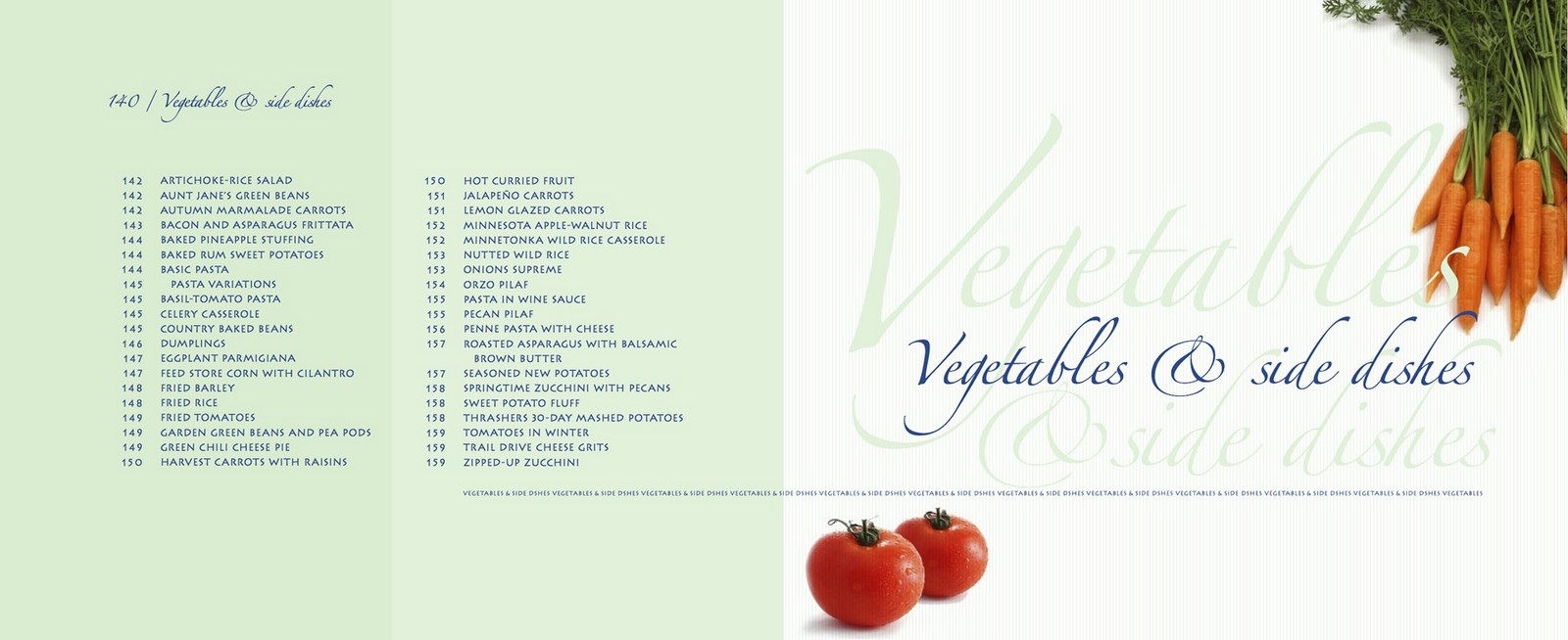 Cookbook Design Spread